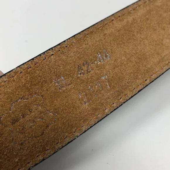 Unbranded USA Eagle Belt Black Silver Buckle - Picture 6 of 9